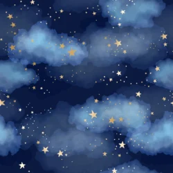papel de parede nuvens estrelas