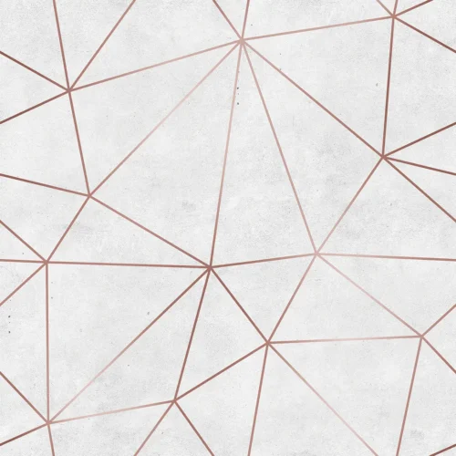 Papel de Parede Zara Geométrico Rosa Sobre Concreto